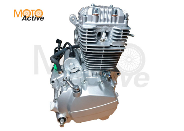 Двигатель 250см3 в сборе ZS 165FMM (CB250D-G) 223см3, возд. охл., электростартер